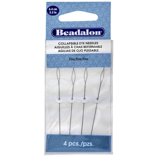 Beadalon® Fine Collapsible Eye Needles